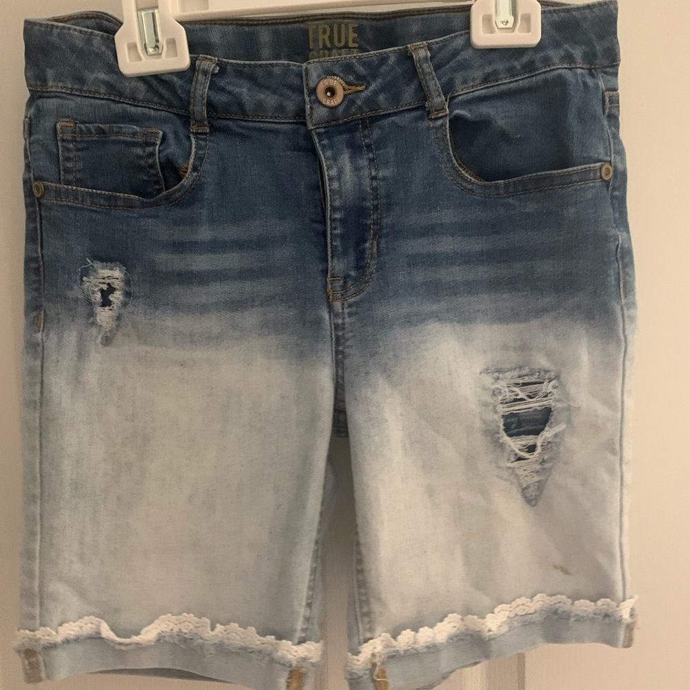 Girls jean shorts